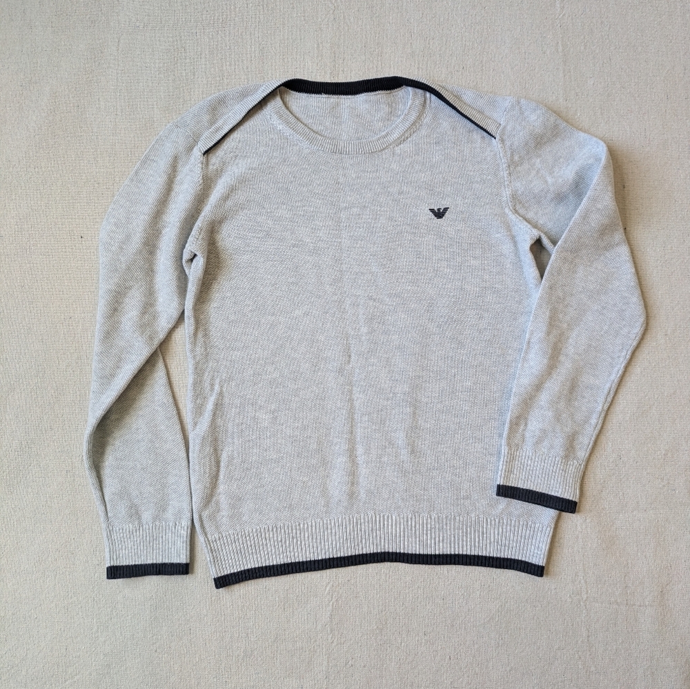 Armani Gray Boy's Sweater